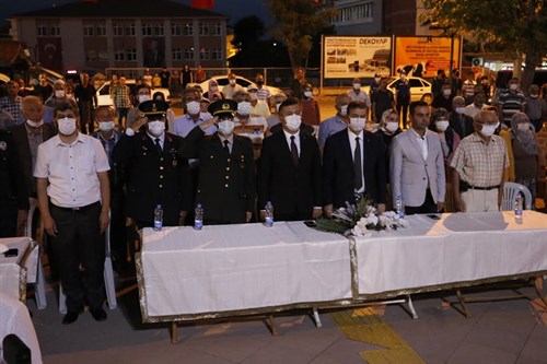 15 TEMMUZ DEMOKRASİ VE MİLLİ BİRLİK GÜNÜ ETKİNLİKLERİ
