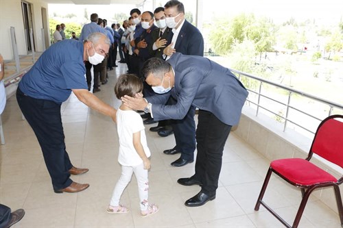 İLÇEMİZDE BAYRAMLAŞMA TÖRENİ VE KURUM ZİYARETLERİ YAPILDI